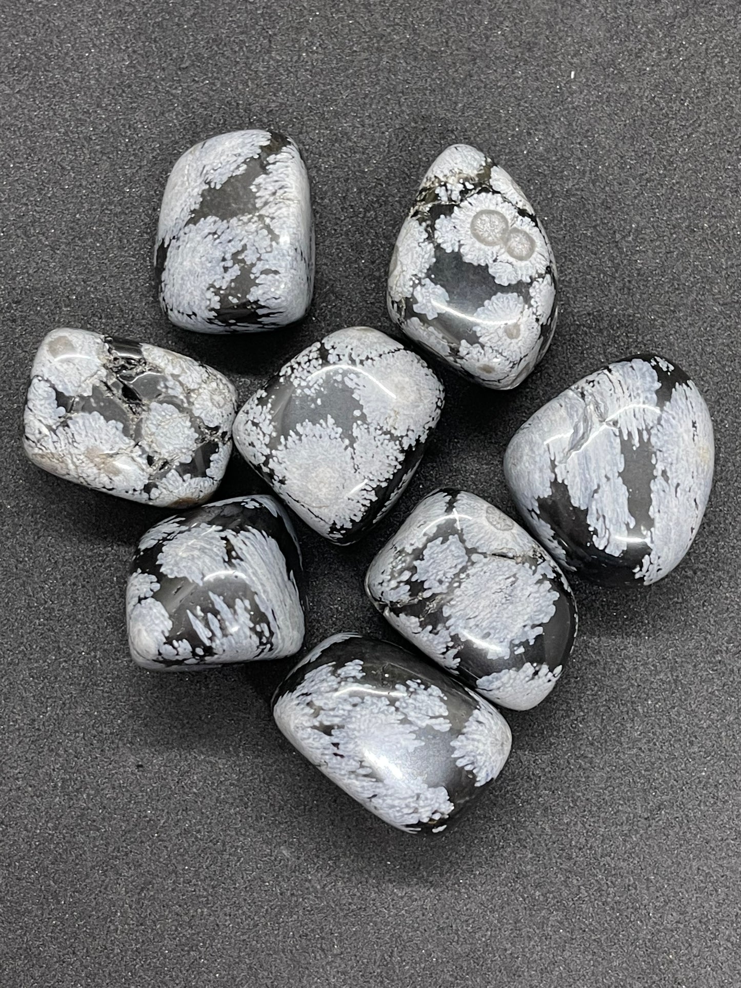 Snowflake Obsidian Tumble