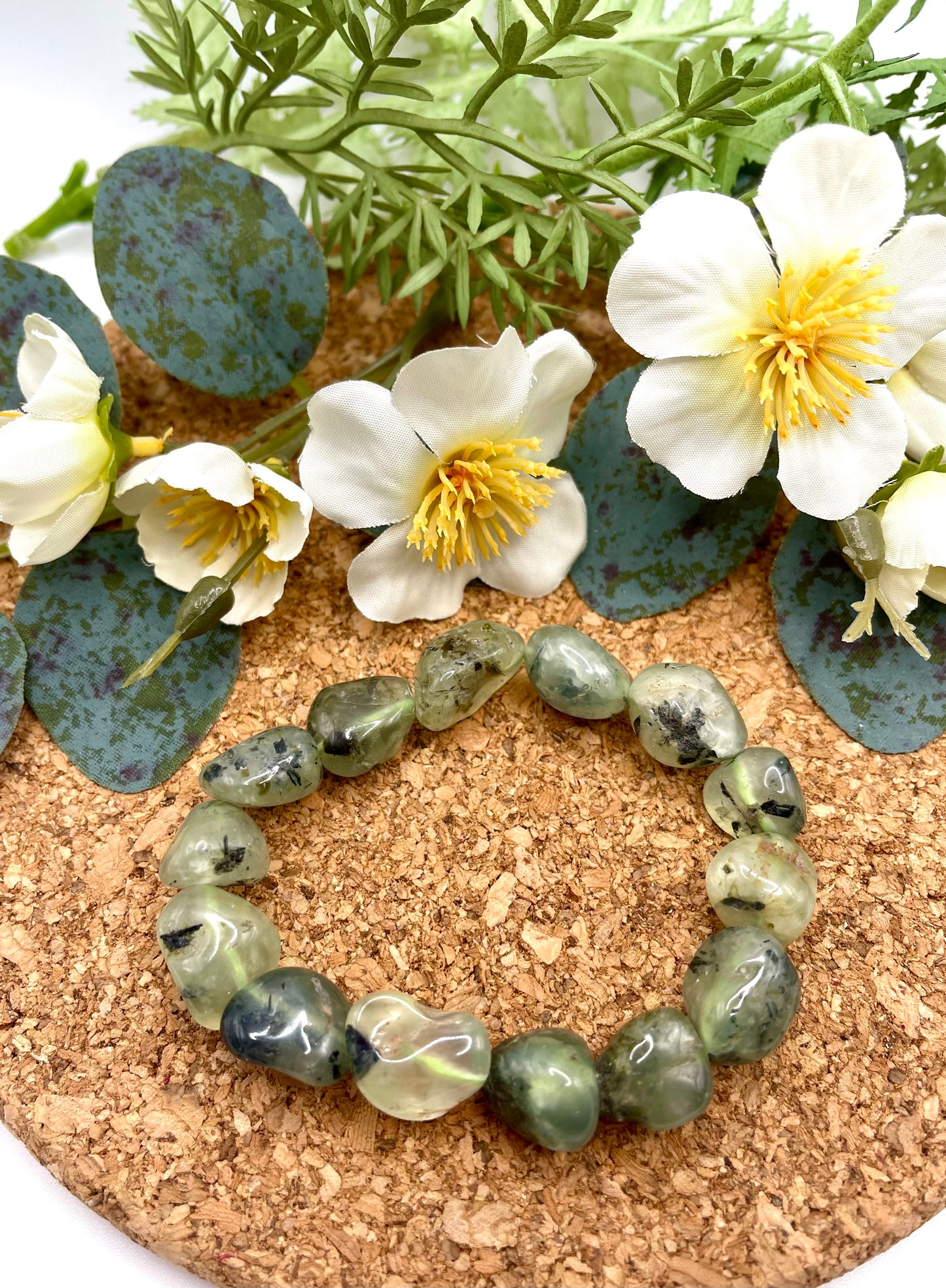 Prehnite Tumble Bracelet