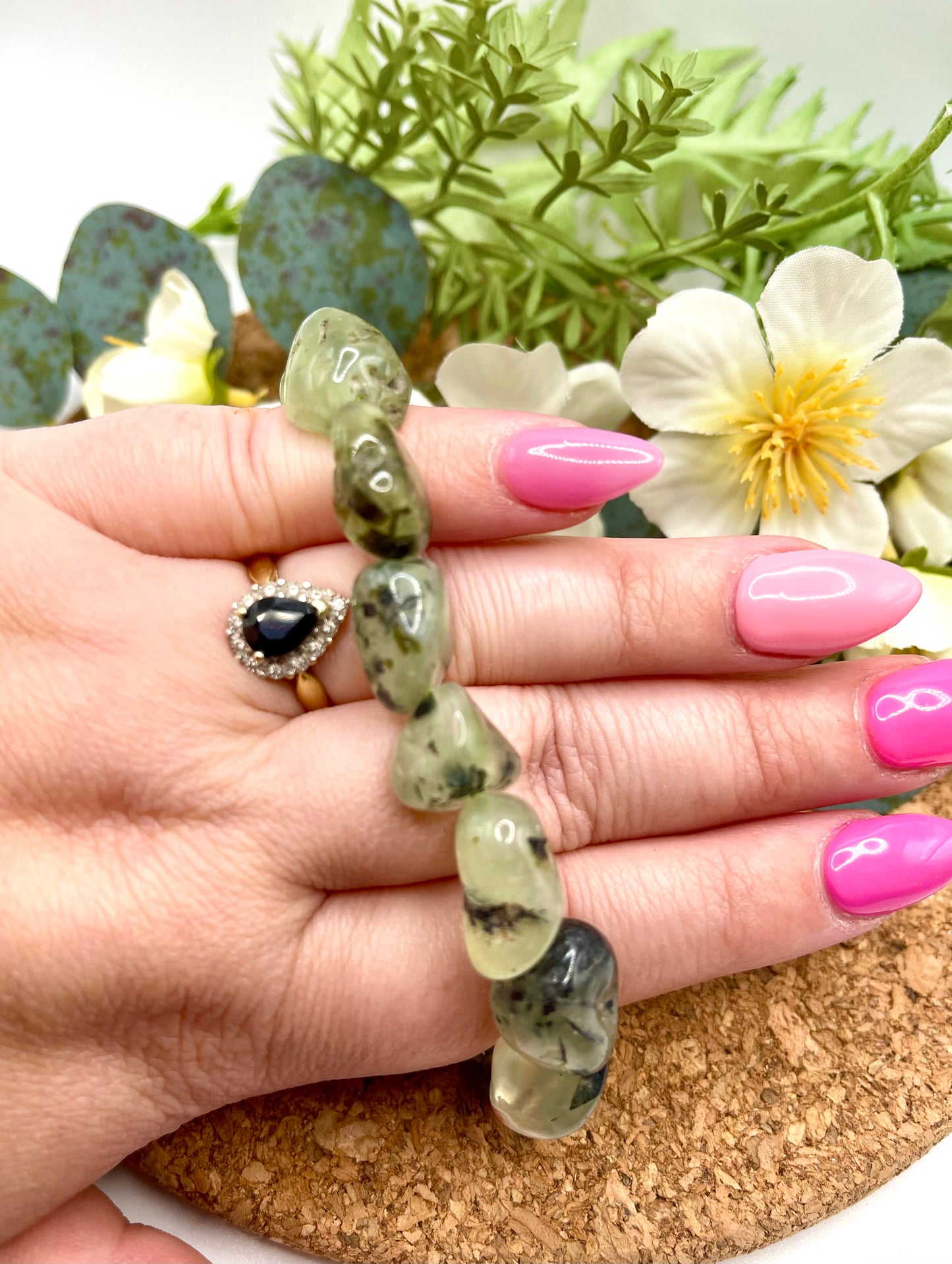 Prehnite Tumble Bracelet