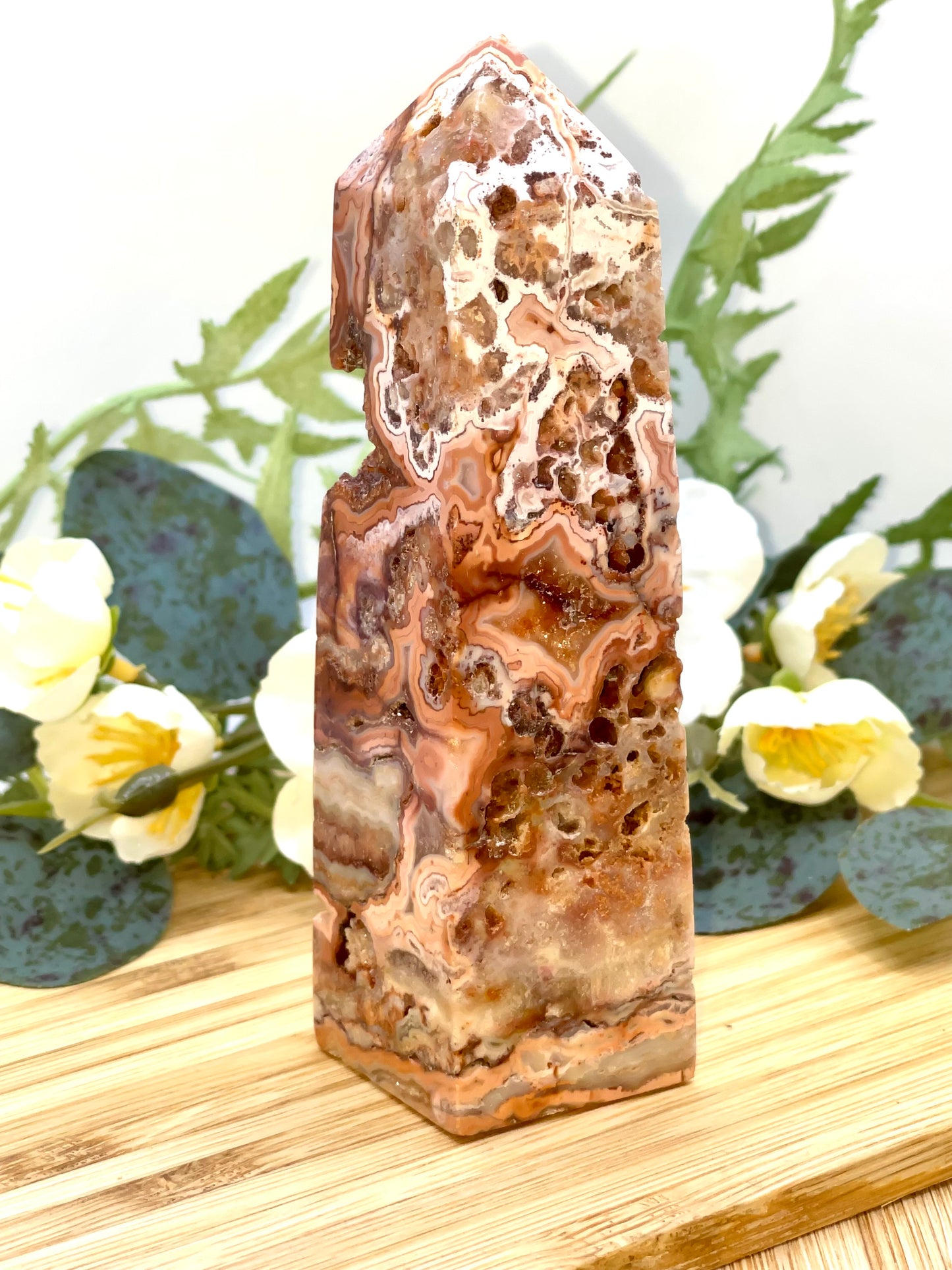 Crazy Lace Agate Tower