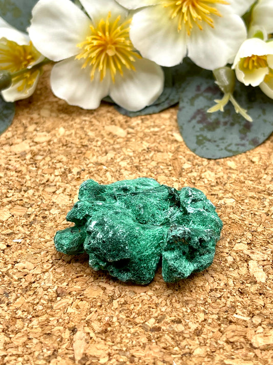 Fibrous Malachite Specimen