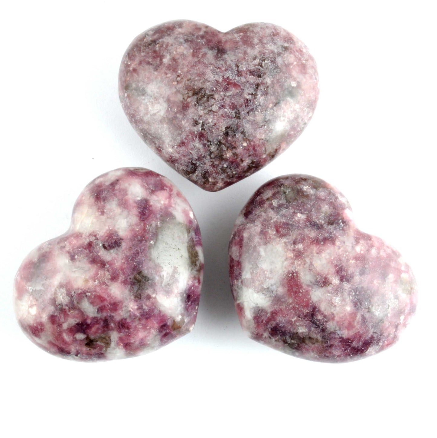 Lepidolite Heart