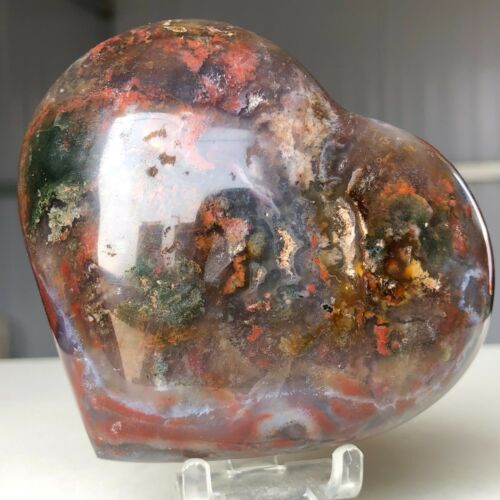 Ocean Jasper Heart 330g