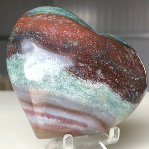 Ocean Jasper Heart 221g